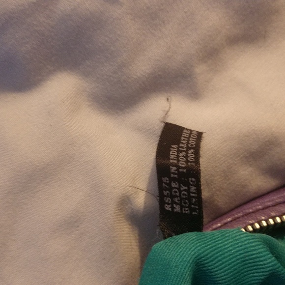 Oryany Royal Blue Leather purse - Picture 8 of 8